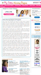 Mobile Screenshot of myonlinenursingdegree.com